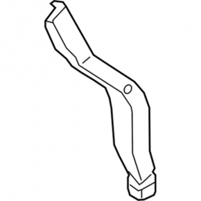 Right door-wing seal for Ford C-max MK2 13-18