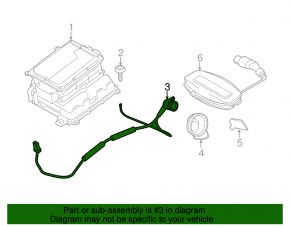 Charging Port Socket with Wiring Ford C-max MK2 13-16