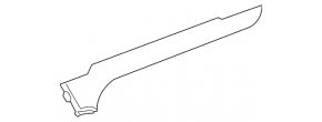 Front panel trim right Ford Explorer 20-23 under the tree, type 2