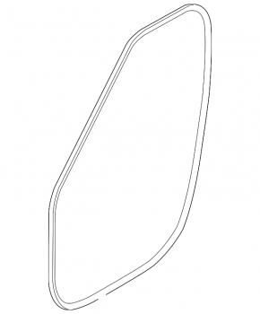 Front right door seal for Land Rover Range Rover Sport 13-22