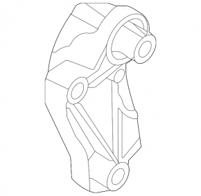 Volkswagen ID.4 23-25 rear engine bracket