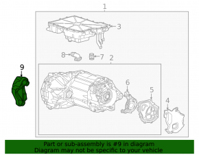 Volkswagen ID.4 23-25 rear engine bracket