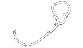 Terminal minus Nissan Leaf 18-