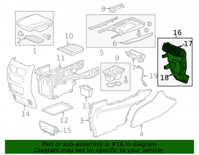 Cigarette Lighter Center Console Acura ILX 13-