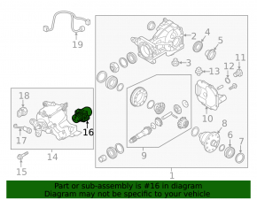 Hyundai Kona 18-23 AWD Transfer Case Actuator