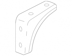 Rear stabilizer bracket left Acura ILX 13-