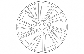 Wheel disk R17 Hyundai Santa FE 19-20