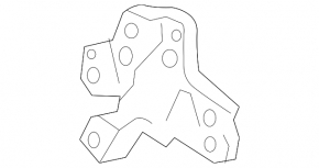 Front left fender bracket for Toyota Rav4 13-18
