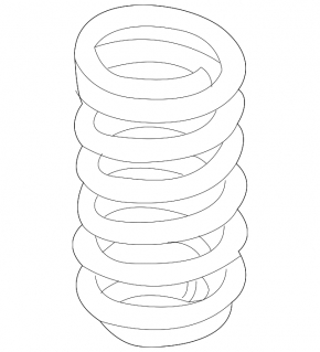 Rear left spring Kia Sportage 23-26 HEV AWD