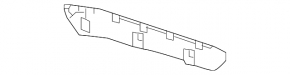 Right outer rear bumper mount for Subaru Ascent 19-26