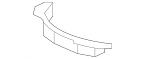 Front Bumper Mudguard Left VW Beetle 12-19
