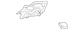Toyota C-HR 18-23 outer rear right door handle