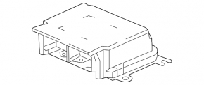 SRS airbag module airbag computer Honda Civic X FC 16-21