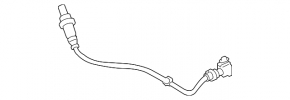 Second rear lambda probe for Lexus RX400h 06-08