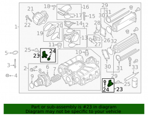 Boost Sensor Side Porsche Cayenne 958 11-17 Hybrid