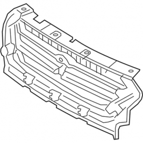 Ford Escape MK3 17-19 Radiator Grille Support