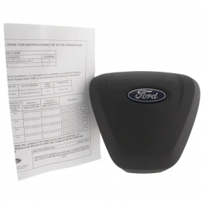 Airbag in steering wheel driver Ford Edge 19- black