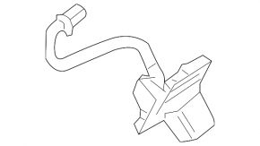 Rear view camera Nissan Altima 13-15 prerest with washer