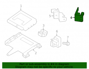 Accelerometer front right Volvo XC60 18-23