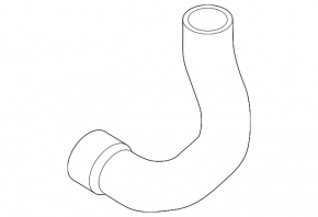 Intercooler pipe, right upper, Audi Q7 16-23 2.0T