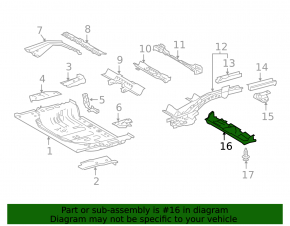Rear Bumper Guard Lexus NX200t NX300 15-21