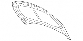 Hood bare VW Tiguan 09-17 SIGNEDA