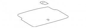 Trunk floor central Lexus GS300 GS350 GS430 06-11