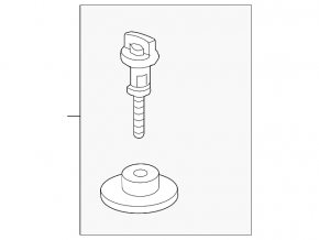 Spare Wheel Mount Honda CRV 23-