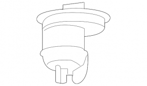 Fuel filter gas tank Porsche Panamera 10-16