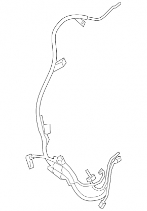 Starter-generator wiring for a Porsche Cayenne 19-26