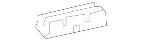Ceiling light rear right Mercedes C-class W205 15-18 gray