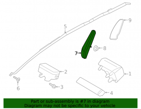 Airbag seat right Ford Fusion mk5 13-16 with beige lining, scratches