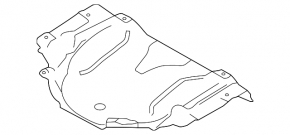 Thermal protection of the trunk trough Volvo V90 17-22 usa