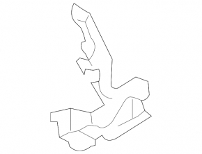 Hood hinge left Toyota Sienna 11-20