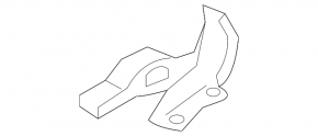 Left hood hinge for Mitsubishi Eclipse Cross 18-24
