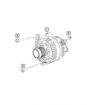 Generator Jeep Cherokee KL 19-23 2.0T