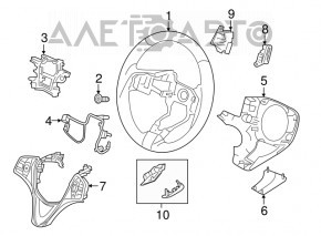 Steering paddle shifter right Acura MDX 14-20