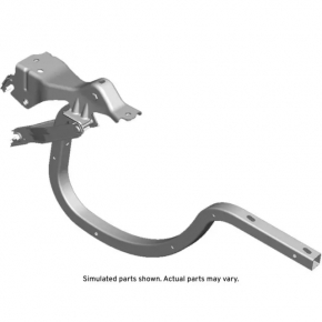 Trunk lid hinge left Chevrolet Malibu 16-