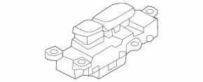 Driver's seat heating button Hyundai Santa FE Sport 13-18