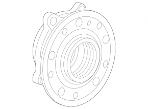 Front left hub Mercedes W167 GLE 350 20-26 RWD