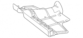 Rear subframe guard for Mercedes H247 GLA 20-26 AWD
