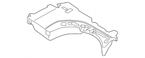 Foam plastic for tool right Mazda 3 19- 4d Japan built