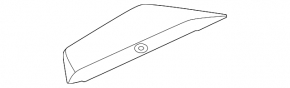 Ford Escape MK4 2020-23 Black Central Speaker Panel Trim, Bang & Olufsen