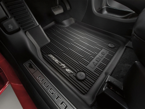 Set of floor mats for Ford Mustang Mach-E 21-23 rubber black