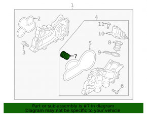 Thermostat Audi A3 8V 16-18 e-tron