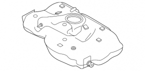Fuel tank Infiniti QX30 17-