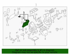 Nissan Rogue Sport 17-19 Evaporator