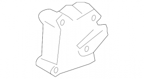 Actuator motor for the heater ventilation system of the Nissan Murano 2003-2007