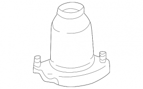 Rear right support for Toyota Prius 20 04-09