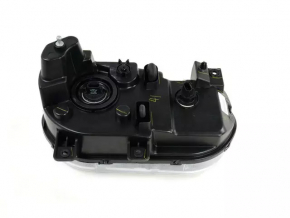 Headlight front left bare Dodge Challenger 09-14 halogen, spider web